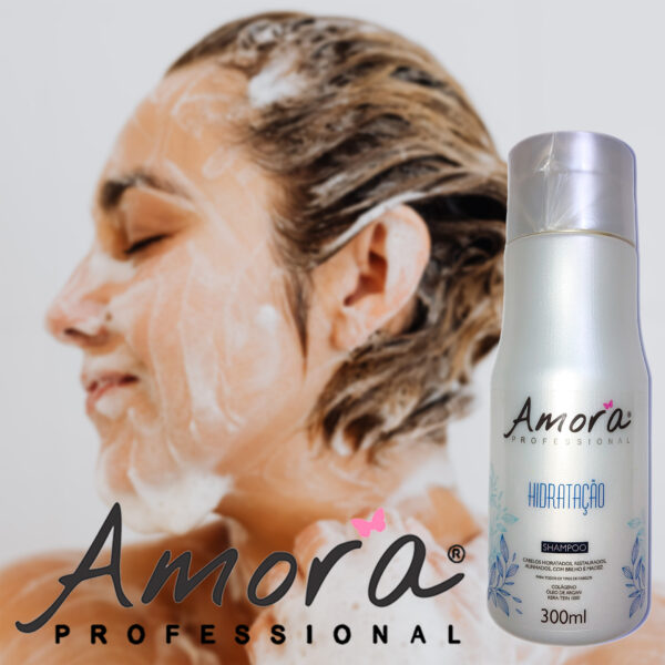 Shampoo Hidratação Amora 300ml - Image 3