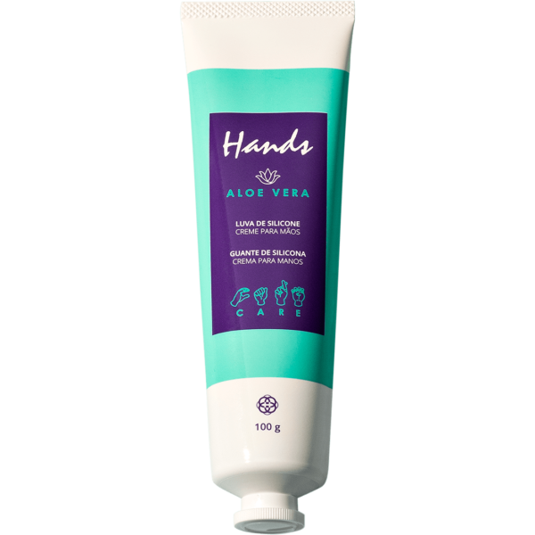 Luva de Silicone Hands Hinode Aloe Vera