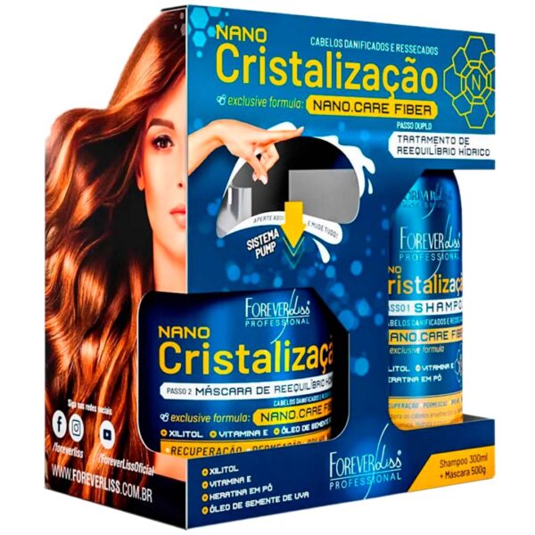 Kit Nano Cristalização Forever Liss