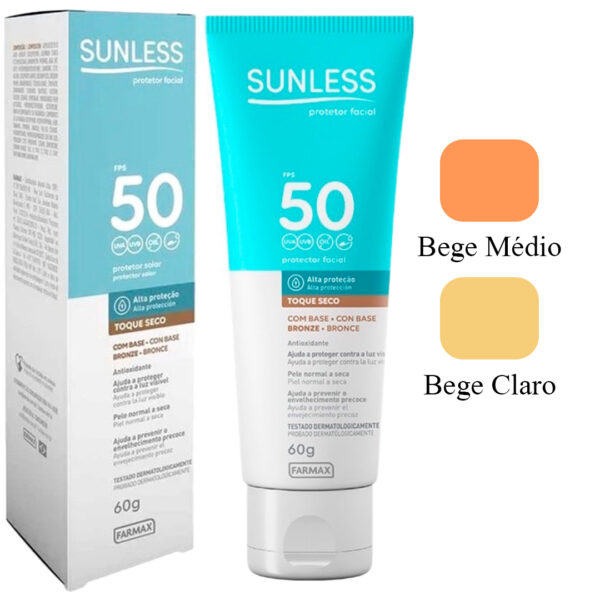 Protetor Solar Sunless FPS 50 Com Efeito Base - Image 2